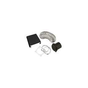 WESTLAND VID403AB Deluxe Dryer Vent Kit (Black Vent Cover)