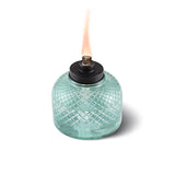 TIKI Blue Glass 5.80 in. Tabletop Torch 1 pc, Pack of 6