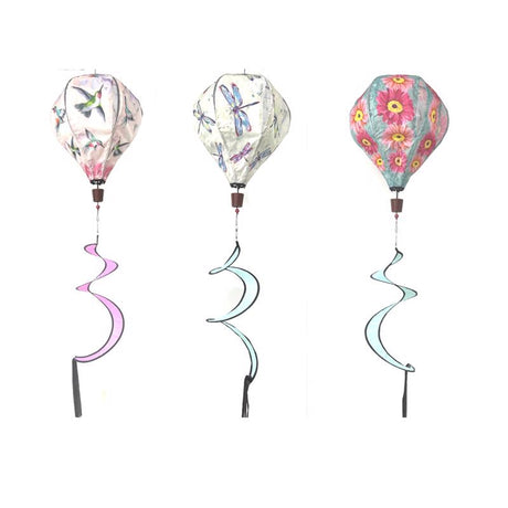 Meadowcreek Assorted Polyester 55 in. H Balloon Spinner, Pack of 24