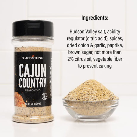 Blackstone Cajun Country Seasoning BBQ Seasoning 5.8 oz
