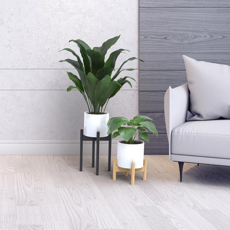 Panacea 15 in. H Assorted Wood Plant Stand