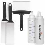 Blackstone Stainless Steel Silver Griddle Tool Set 5 pc, Pack of 4