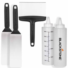 Blackstone Stainless Steel Silver Griddle Tool Set 5 pc, Pack of 4