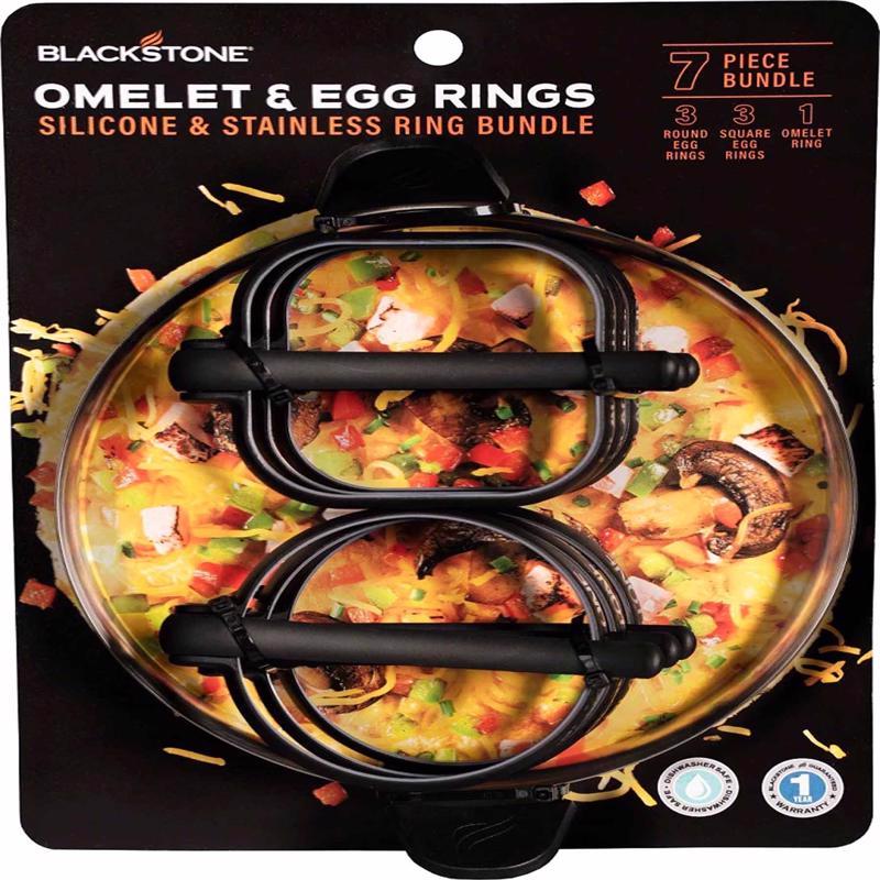 Blackstone Stainless Steel Egg Rings 7 pc