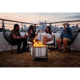 Breeo Y Series Smokeless Fire Pit 19 in. W Stainless Steel Outdoor Round Multi-Fuel Fire Pit