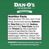 Dan-O's Original Seasoning 3.5 oz