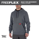 Milwaukee L Banded Sleeve Men's Hooded Hoodie Gray
