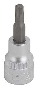 Vulcan 3505013520 Fractional Star Bit Socket, T27 Tip, Chrome