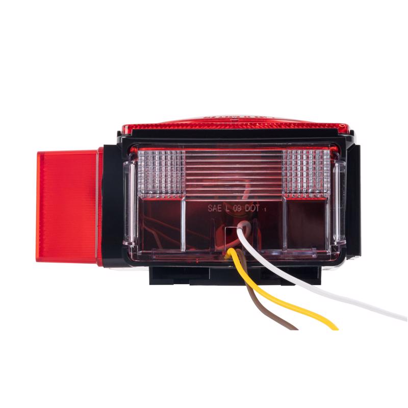 Blazer Red Square Stop/Tail/Turn Combination Tail Light, Pack of 2
