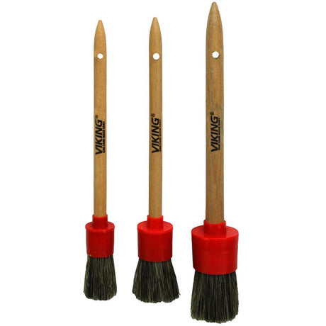 Viking Ultra Soft Detail Brush set 3 pk