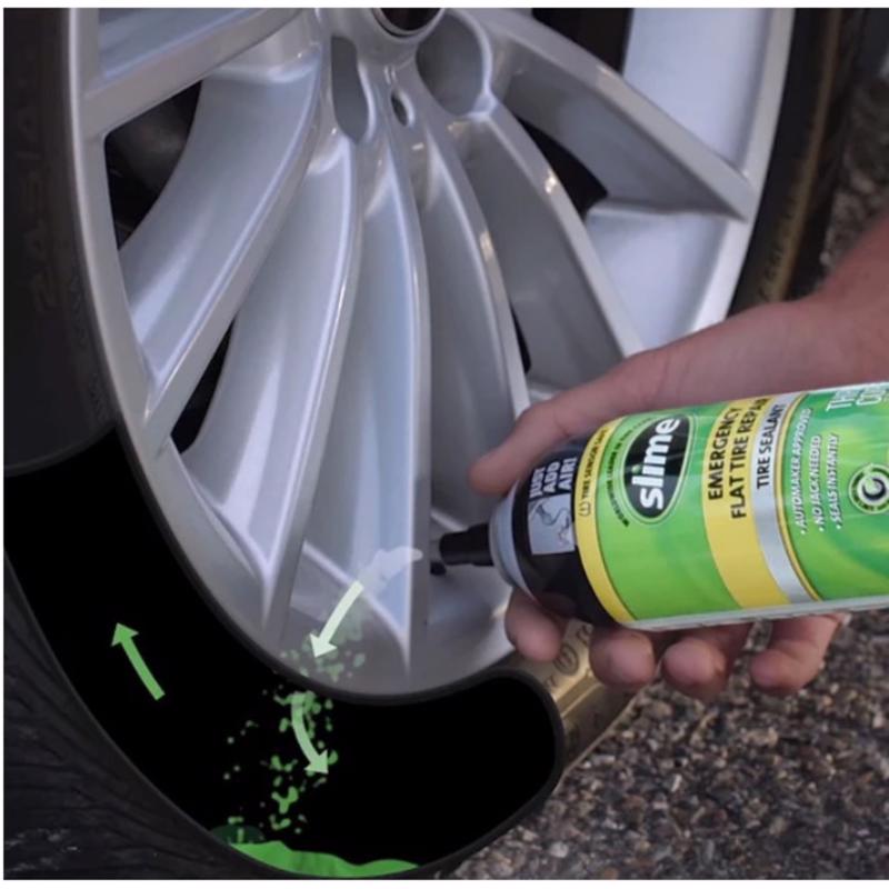 Slime Emergency Tire Sealant 18 oz, Pack of 6