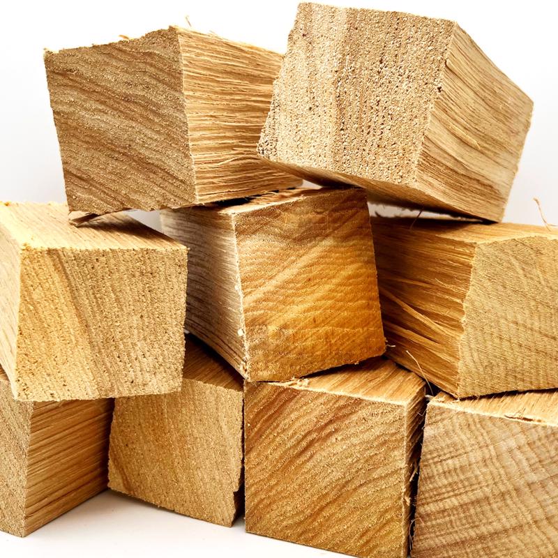 Smokey Woods All Natural Oak Wood Smoking Chunks 350 cu in