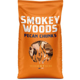 Smokey Woods All Natural Pecan Wood Smoking Chunks 350 cu in