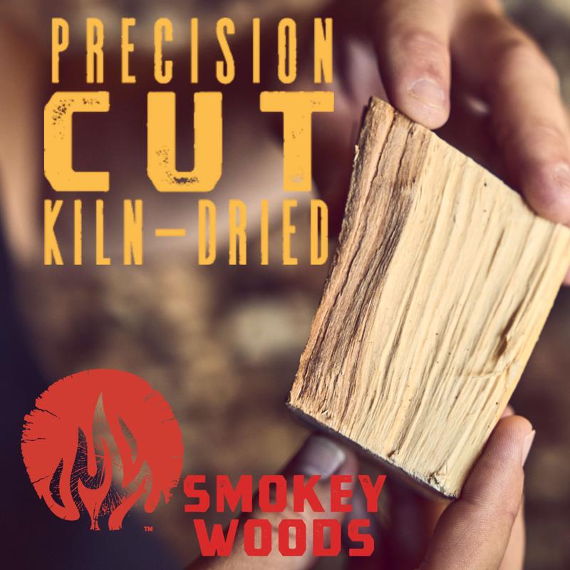 Smokey Woods All Natural Post Oak Wood Smoking Chunks 350 cu in