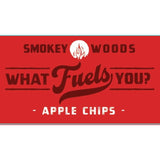 Smokey Woods All Natural Apple Wood Smoking Chips 192 cu in
