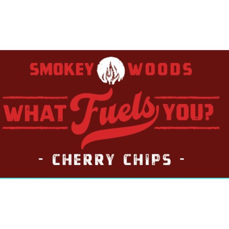 Smokey Woods All Natural Cherry Wood Smoking Chips 192 cu in