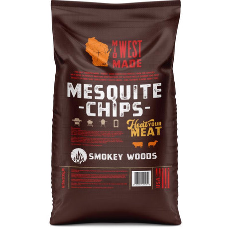 Smokey Woods All Natural Mesquite Wood Smoking Chips 192 cu in