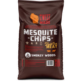 Smokey Woods All Natural Mesquite Wood Smoking Chips 192 cu in
