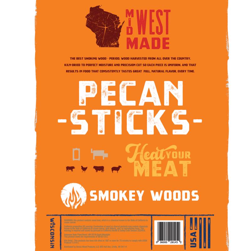 Smokey Woods All Natural Pecan Cooking Logs 1 cu ft