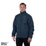 Milwaukee M12 XL Long Sleeve Unisex Full-Zip Cordless Heated Jacket Blue