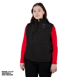Milwaukee M12 Axis L Sleeveless Women's Full-Zip Heated Vest Black