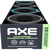 AXE Apollo Sage and Cedarwood Scent Car Air Freshener 0.84 oz Gel 1 pk, Pack of 6