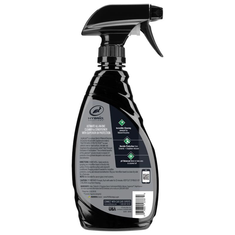 Turtle Wax Hybrid Solutions Leather/Rubber/Vinyl Cleaner/Protector Liquid Fresh 16 oz