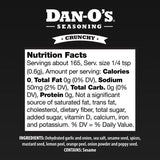 Dan-O's Crunchy Seasoning 3.5 oz