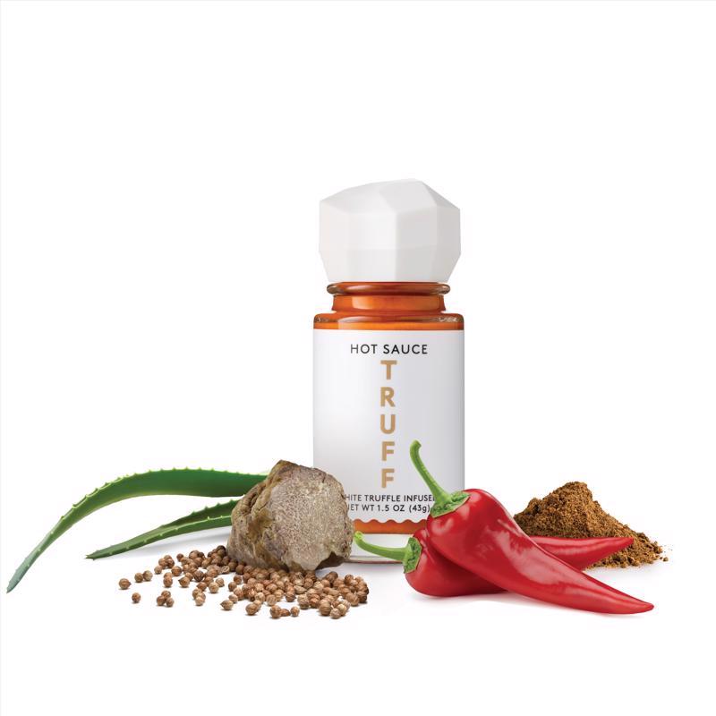 Truff Gluten Free White Truffle Infused Hot Sauce 1.5 oz, Pack of 6