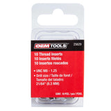 OEMTOOLS 21/64 in. Stainless Steel Non Locking Helical Thread Insert M8 - 1.25 mm