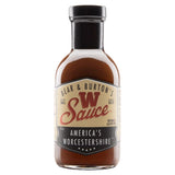 The W Sauce Bear & Burton's America's Worcestershire Sauce 12 oz, Pack of 6