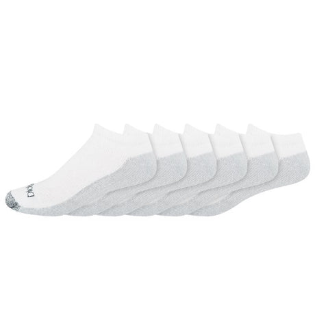 Dickies Men's Dri-Tech No-Show Socks White, Pack of 2