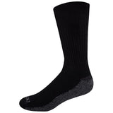 Dickies Dri-Tech Men's 12-15 Crew Socks Black, Pack of 2