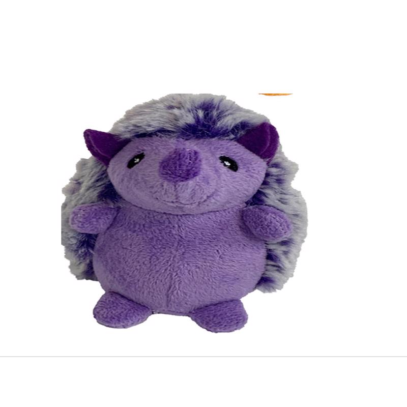 Multipet Assorted Plush Mini Hedgehogs Dog Toy 4 in. 1 pk