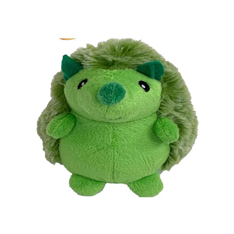 Multipet Assorted Plush Mini Hedgehogs Dog Toy 4 in. 1 pk