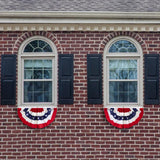 Valley Forge American Pleated Flag 18 in. H X 36 in. L