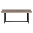 Signature Design by Ashley Contemporary 38 in. W X 16 in. L Rectangular End/Side Table