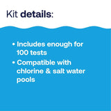 HTH Pool Care Liquid 6-Way Test Kit 6 ct