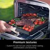 Ninja Woodfire Cast Iron Baking Pan 13.28 in. L X 12.38 in. W 1 pk