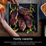 Ninja Woodfire Cast Iron Baking Pan 13.28 in. L X 12.38 in. W 1 pk