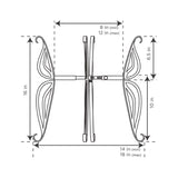 Gardien Black Steel Plant Stand