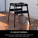 Ninja Woodfire Grill Stand Plastic 24.29 in. H X 8.94 in. W X 24.65 in. L