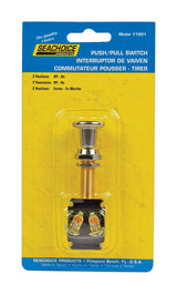 Seachoice Push-Pull Switch Chrome Plated Brass