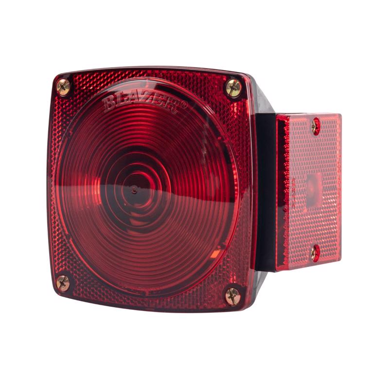 Hopkins Red Square Stop/Tail/Turn Combination Tail Light, Pack of 2