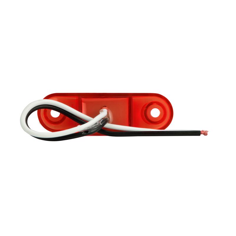 Hopkins Red Oblong Clearance/Side Marker LED Light, Pack of 2