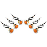 Hopkins Amber Round Clearance/Side Marker LED Light