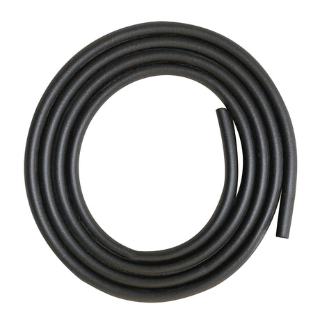 Frost King T81BK Bulb Shape Door Weatherseal, 3/8 in W, 5/8 in Thick, 81 in L, Rubber, Black