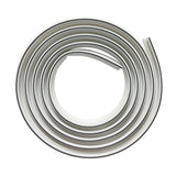 Frost King T81-BW Door Weatherseal Replacement, 3/8 in W, 81 in L, PVC, Black