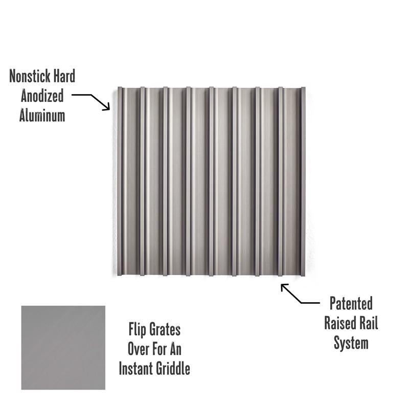 GrillGrate Aluminum Pizza Accessory Kit 1 pk