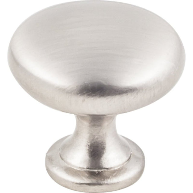 Hardware Resources K778SN-4 Cabinet Knob, Traditional, 1-3/16 in Dia, Satin Nickel, 4/PK